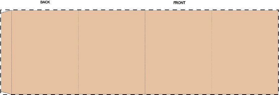 Custom kraft paper sleeve