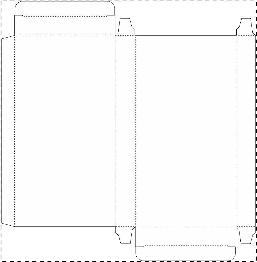 Custom paperboard box