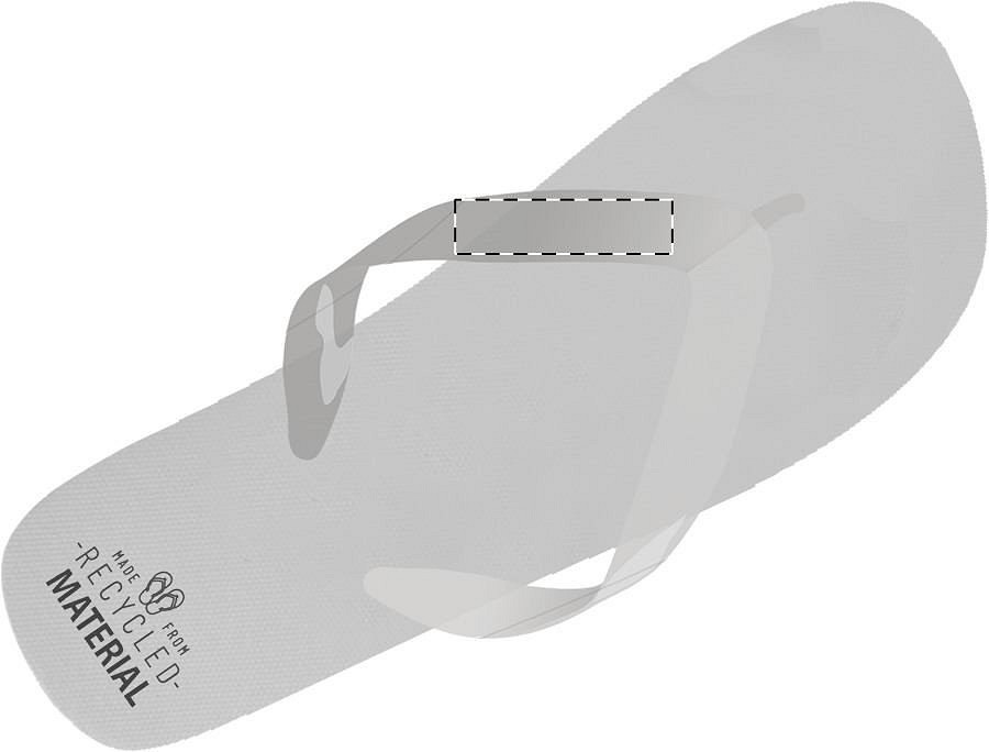 Right slipper - right strap