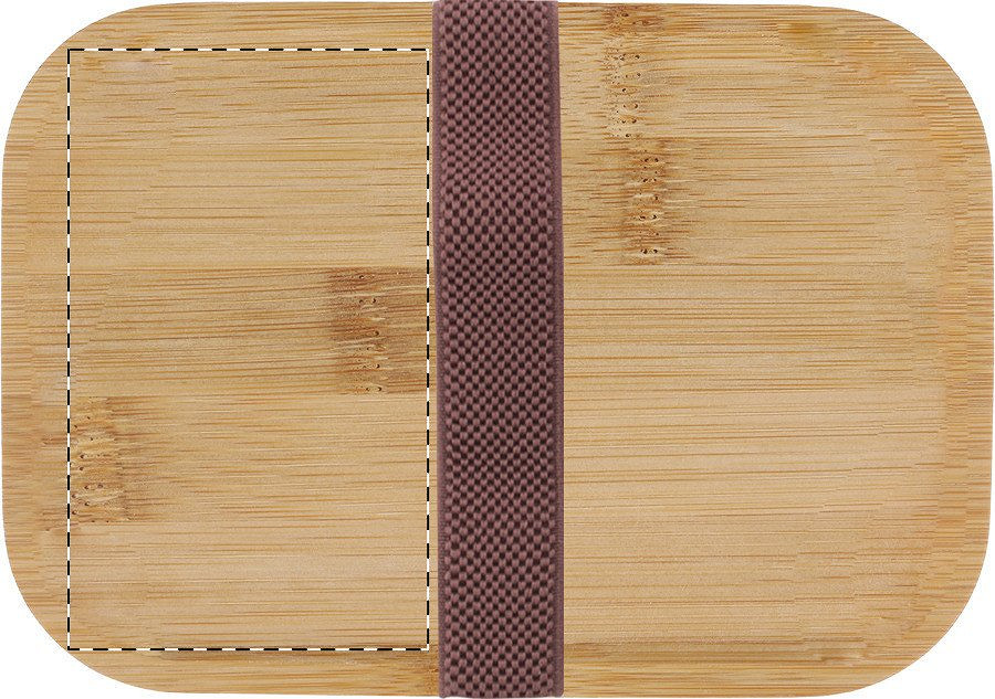 Top of box - left side