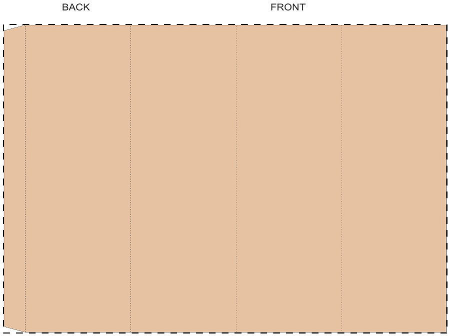 Custom kraft paper sleeve