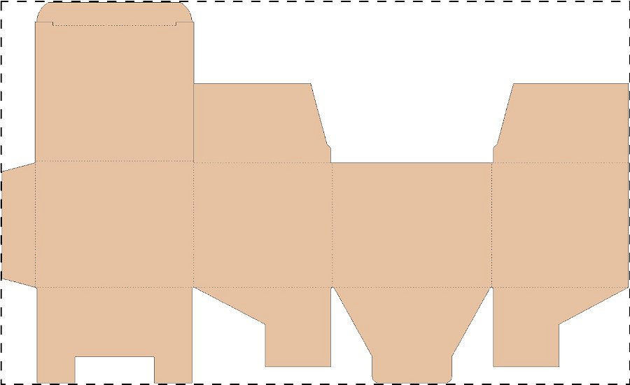 Custom kraft corrugated box