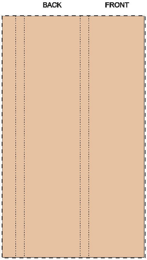 Custom kraft paper sleeve