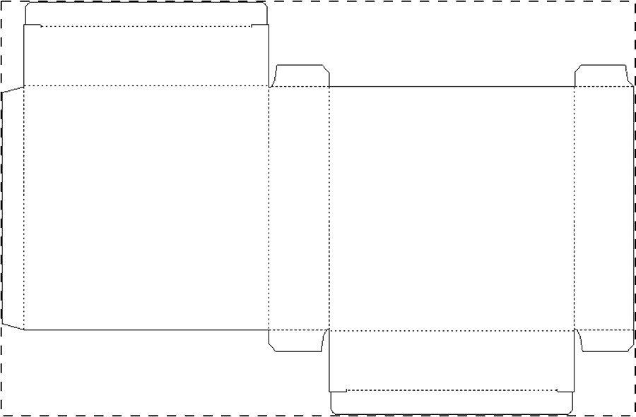 Custom paperboard box