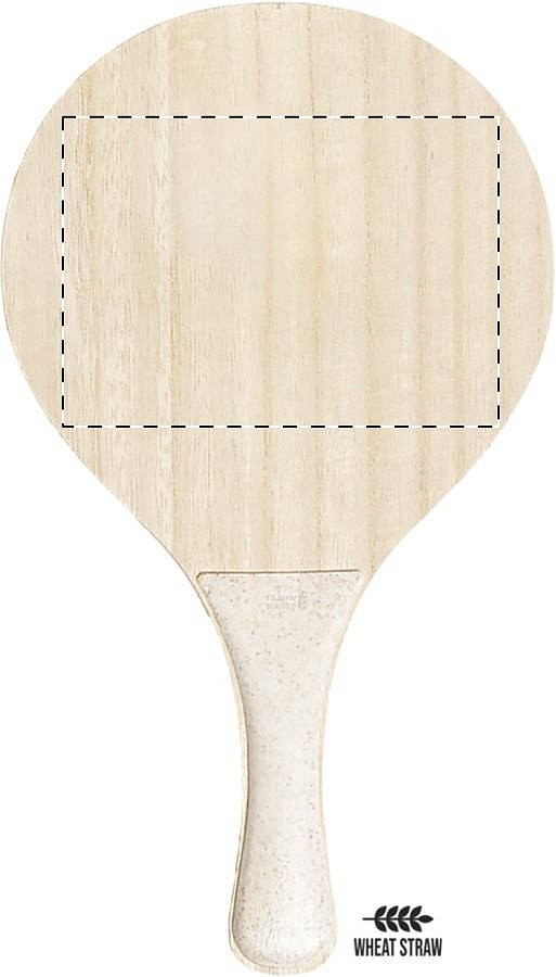 Racket 1 - back side