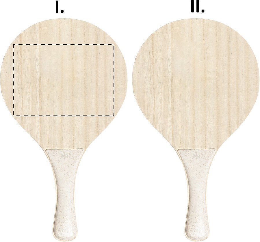 Racket 1 - back side