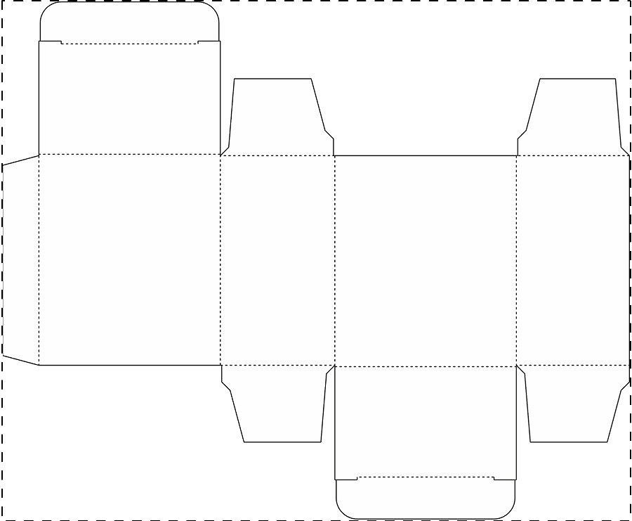 Custom paperboard box