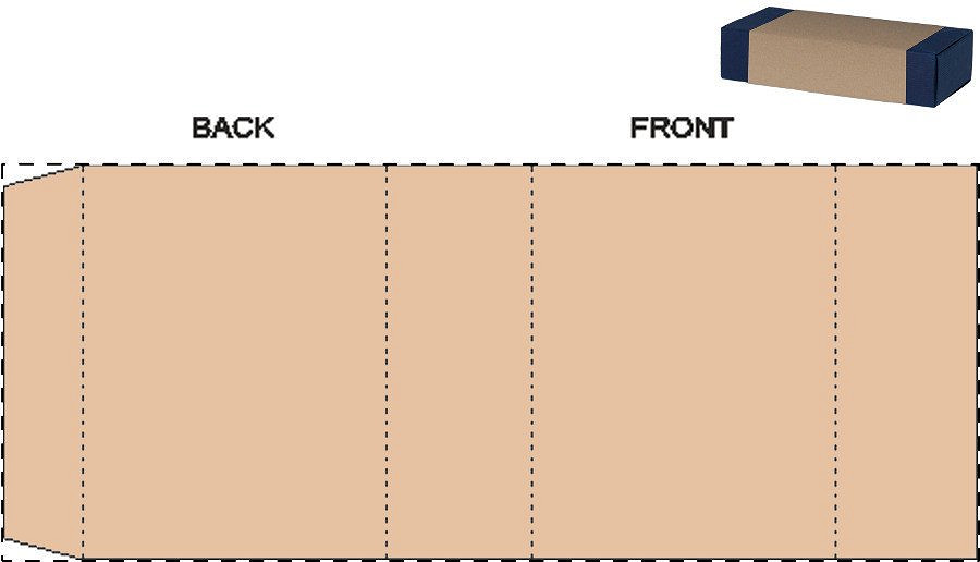 Custom kraft paper sleeve