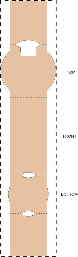 Custom kraft paper sleeve