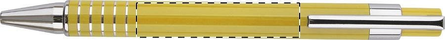 Pencil barrel - in line with clip