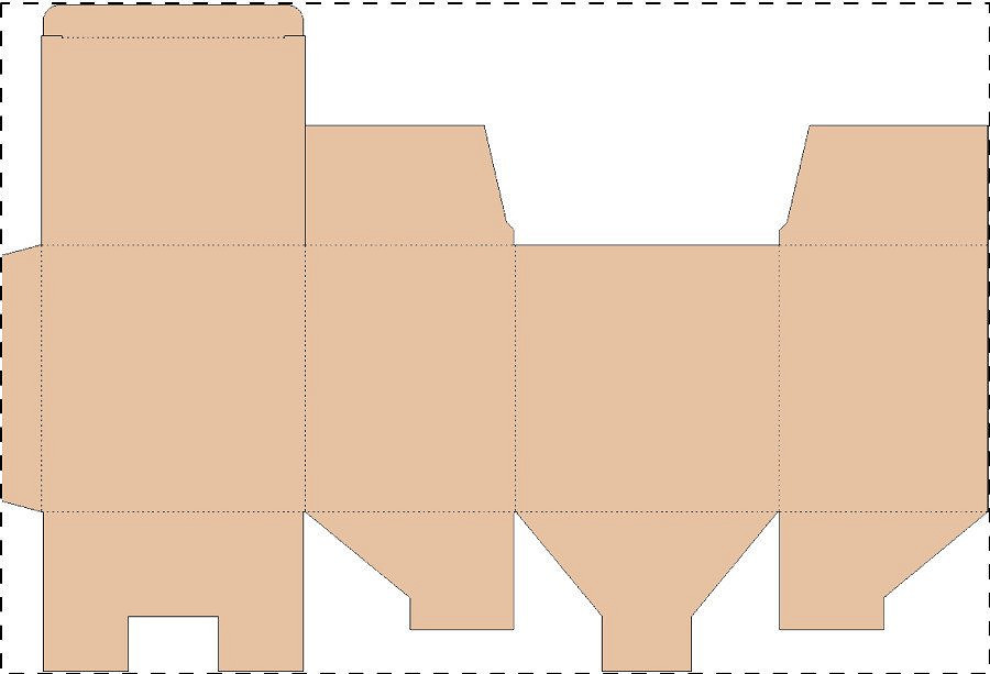 Custom kraft corrugated box