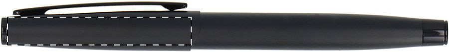 Roller pen below clip - right handed