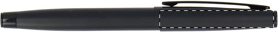 Roller pen below clip - left handed