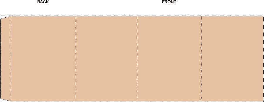 Custom kraft paper sleeve