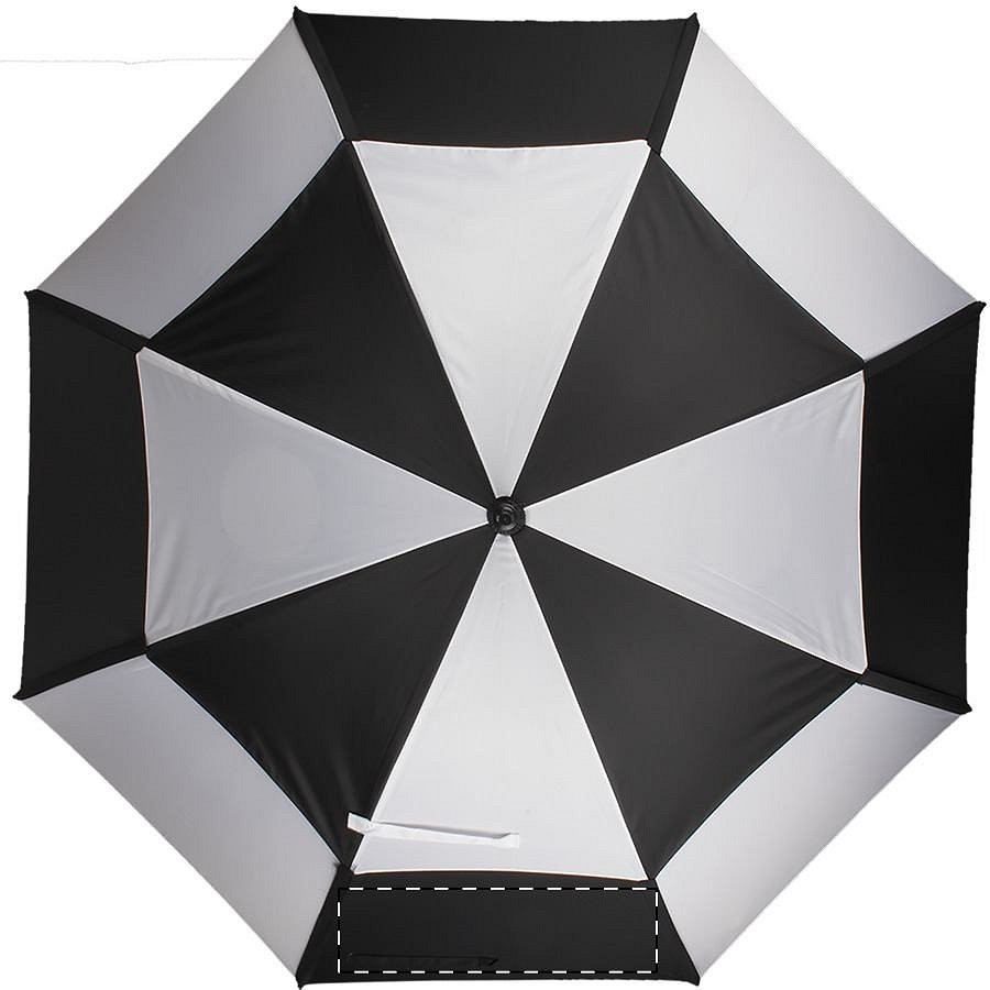 Panel 1 - with closure strap (panel numbering clockwise)