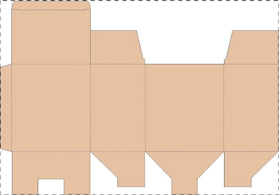 Custom kraft corrugated box