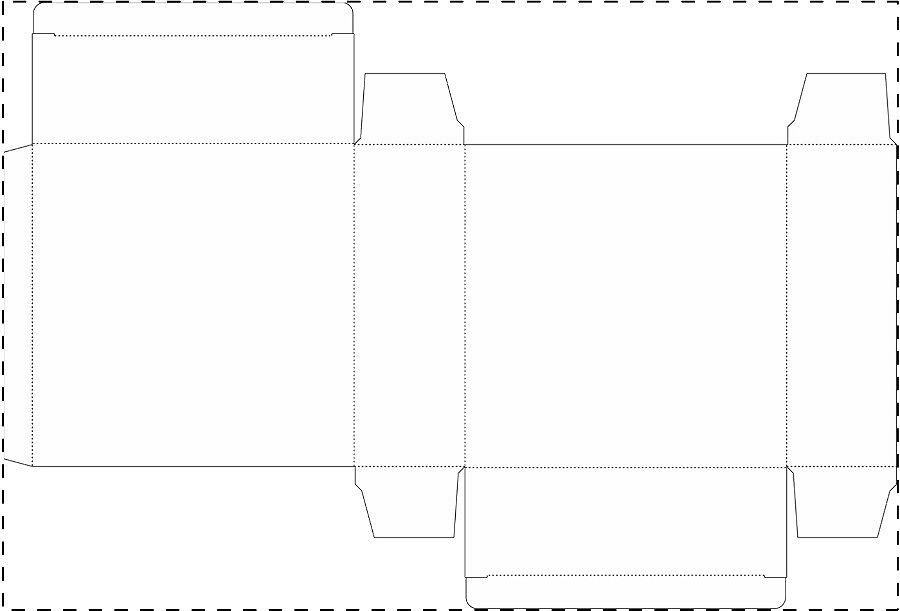 Custom paperboard box