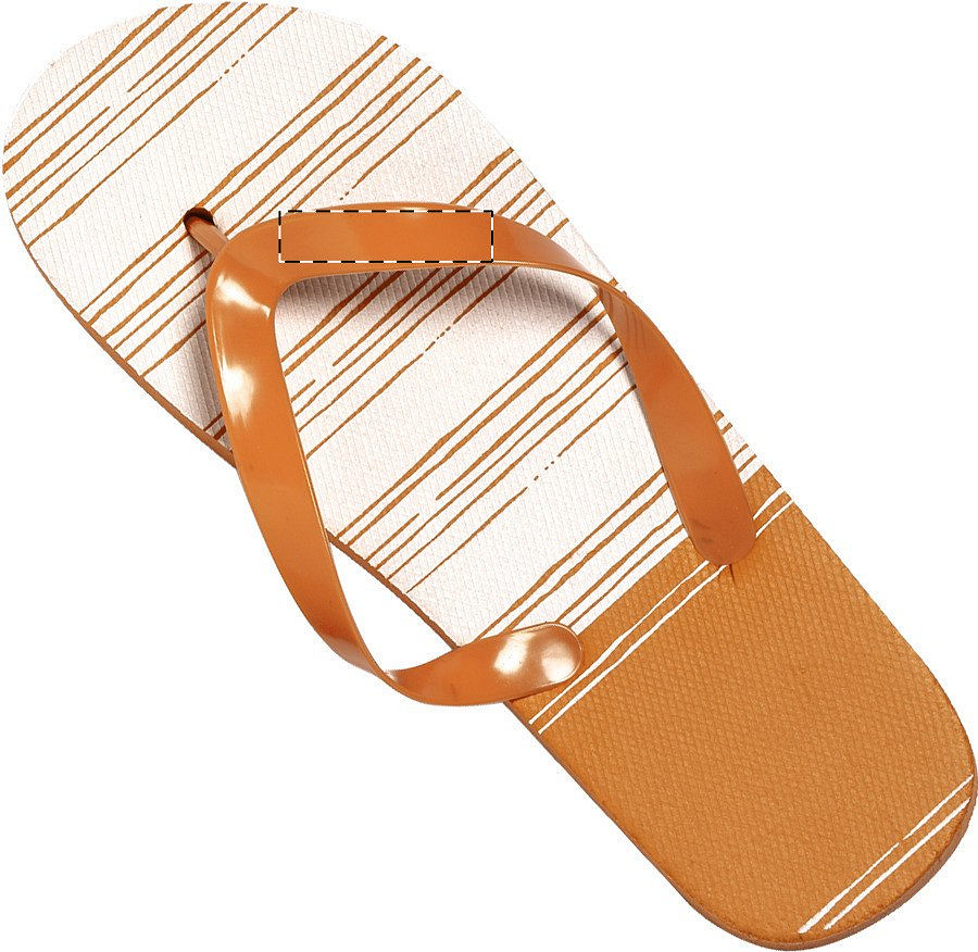 Right slipper - right strap