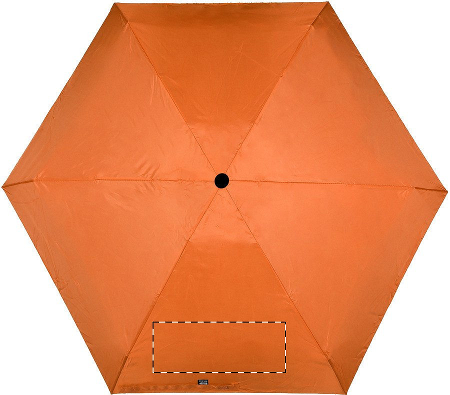 Panel 1 - with closure strap (panel numbering clockwise)