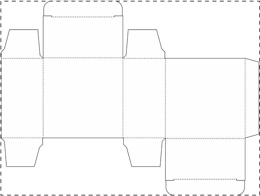 Custom paperboard box