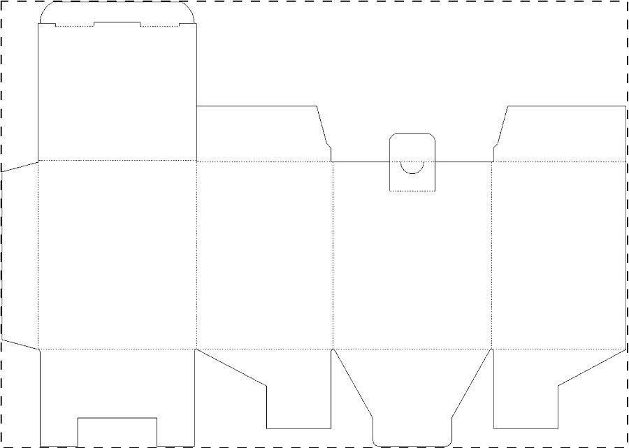 Custom corrugated box