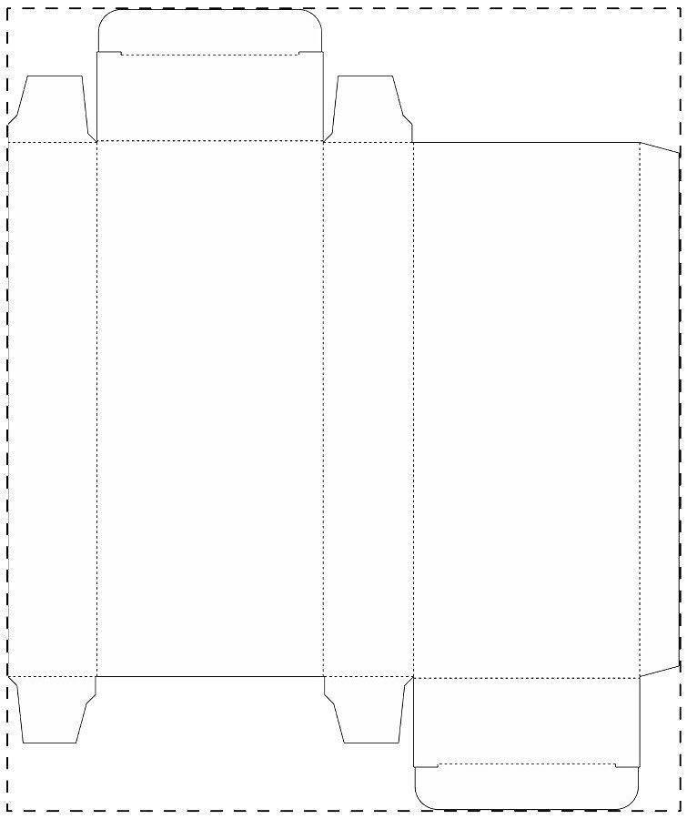 Custom paperboard box