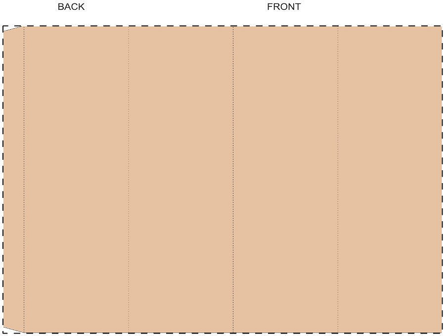 Custom kraft paper sleeve