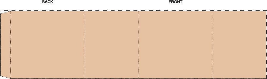 Custom kraft paper sleeve