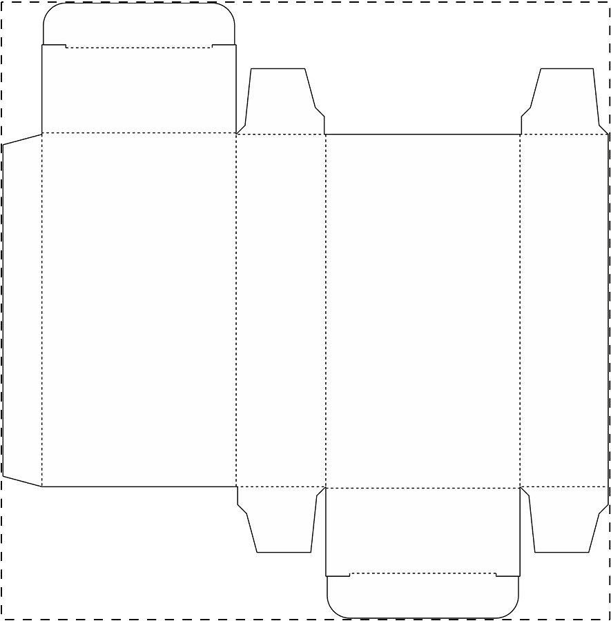 Custom paperboard box