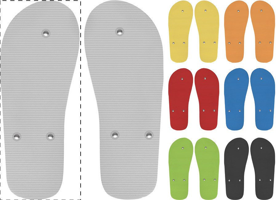 Left sole - bottom