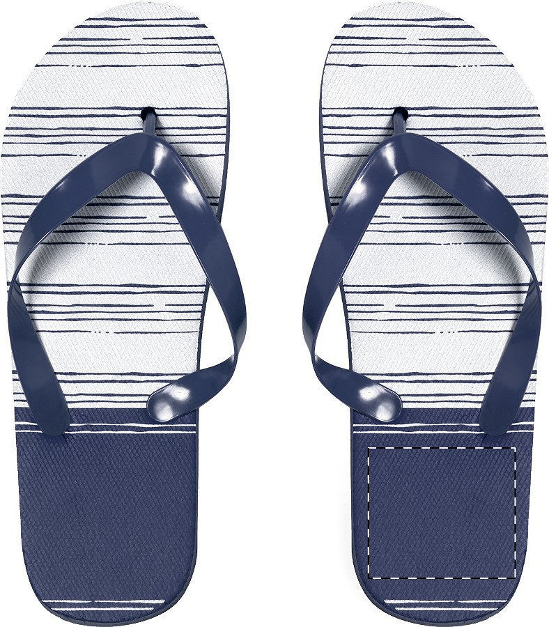 Right sole - below heel