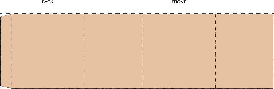 Custom kraft paper sleeve