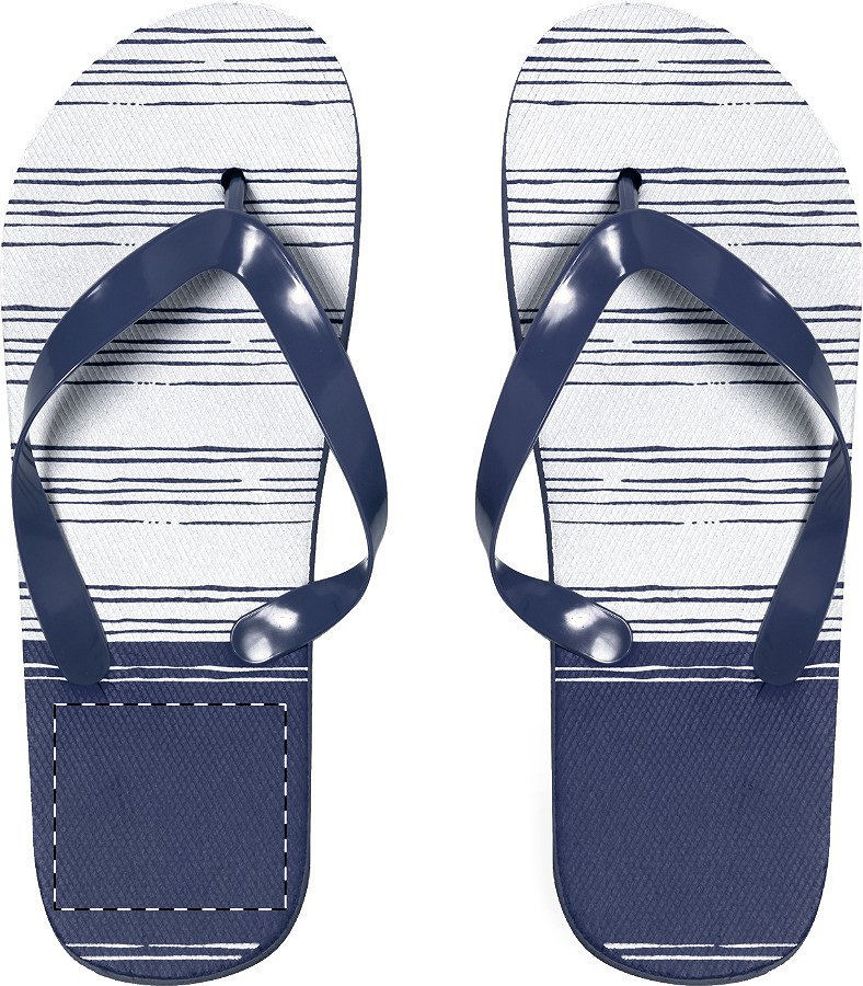 Left sole - below heel