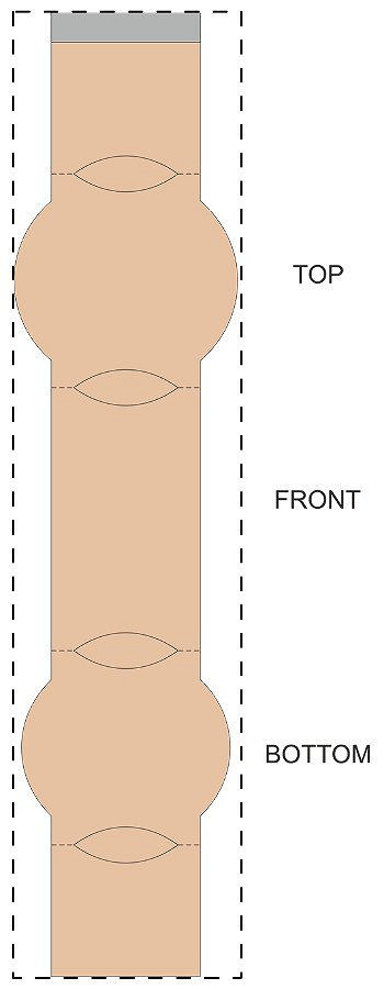 Custom kraft paper sleeve