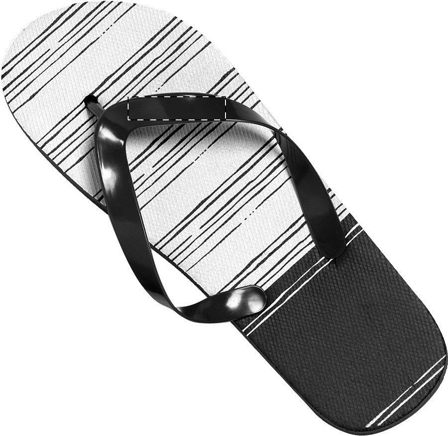 Right slipper - right strap