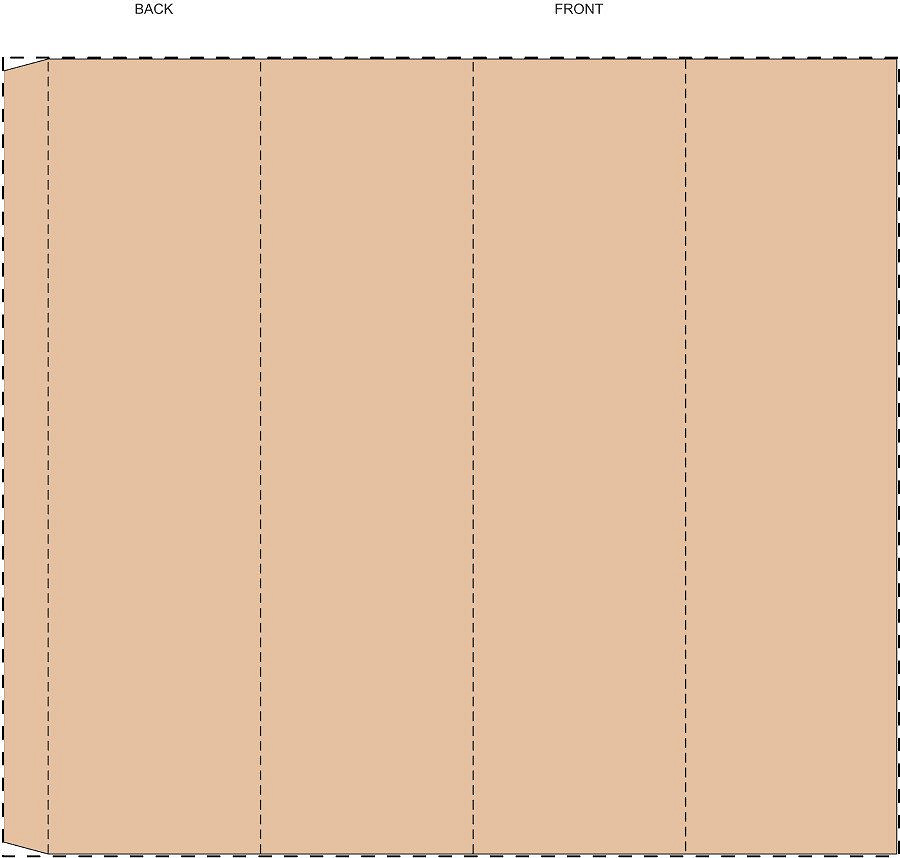 Custom kraft paper sleeve