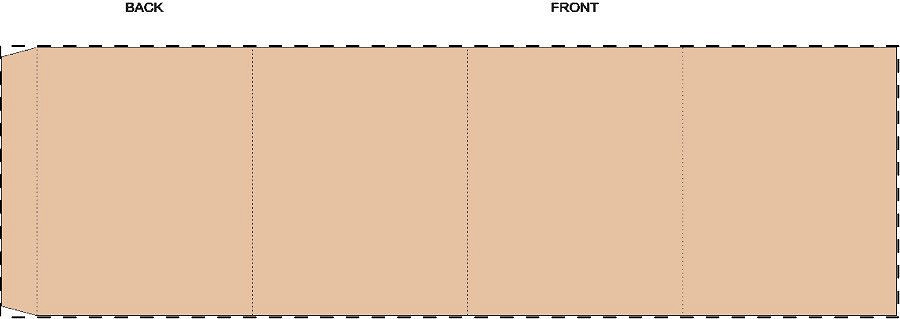 Custom kraft paper sleeve