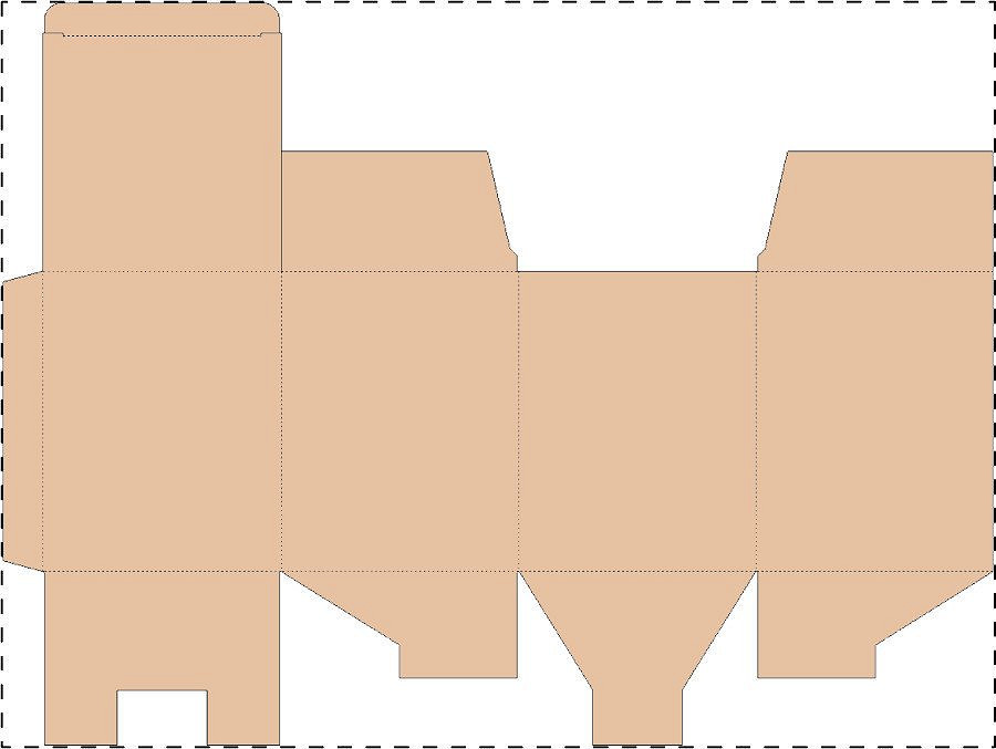 Custom kraft corrugated box