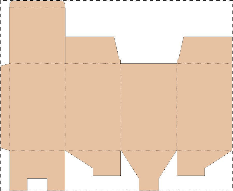 Custom kraft corrugated box