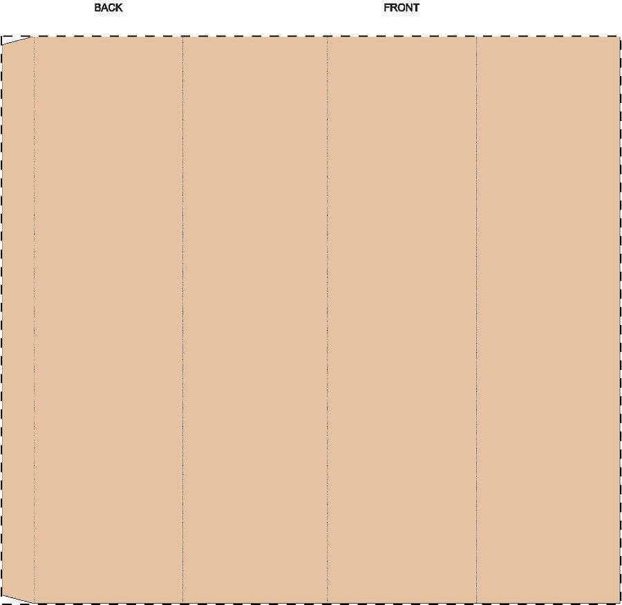 Custom kraft paper sleeve