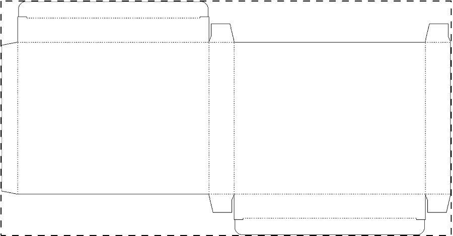 Custom paperboard box