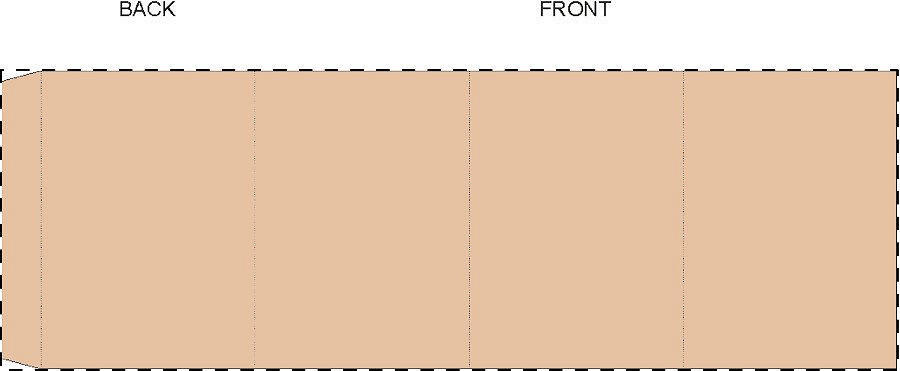 Custom kraft paper sleeve