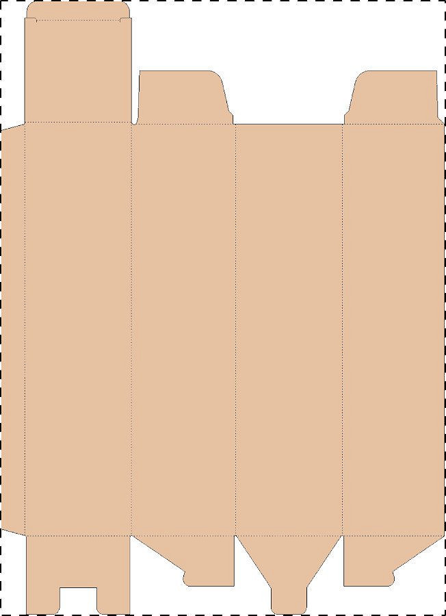 Custom kraft corrugated box