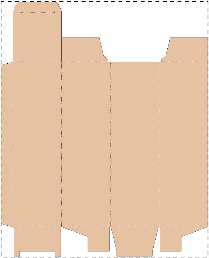 Custom kraft corrugated box