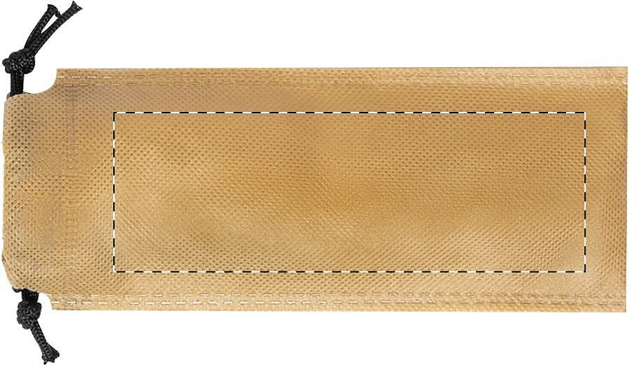 Front side of case