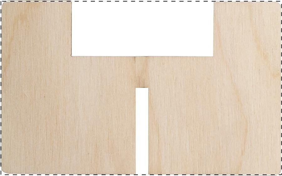 Wooden part - back