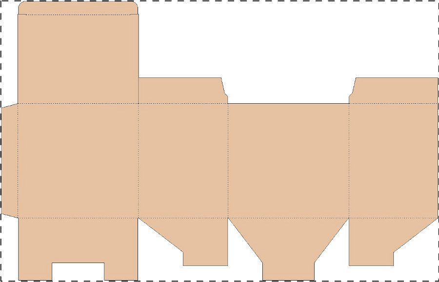 Custom kraft corrugated box