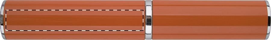 Front side of case - top