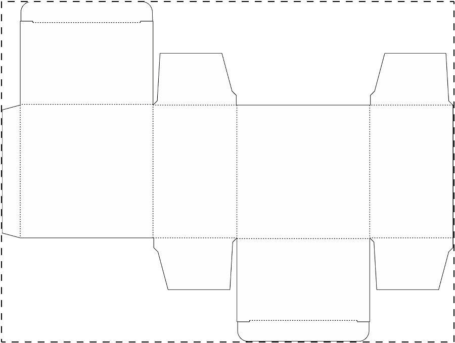 Custom paperboard box