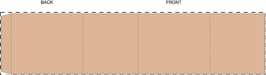 Custom kraft paper sleeve